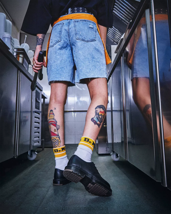 obuwie czarne przemysłowe pełne ziarno F28B306 Oksfordy 1461 mono antypoślizgowe dla obu płci Dr. Martens