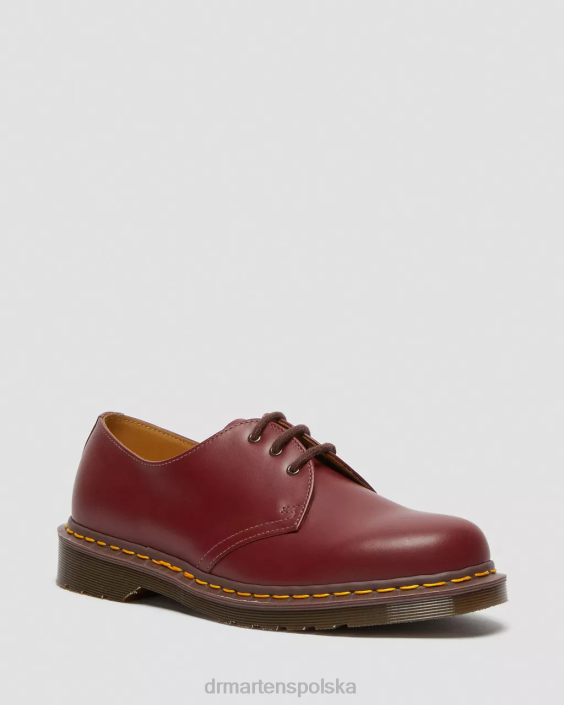 obuwie czerwony kilon F28B283 Buty Oxford z 1461 roku, wyprodukowane w Anglii dla obu płci Dr. Martens