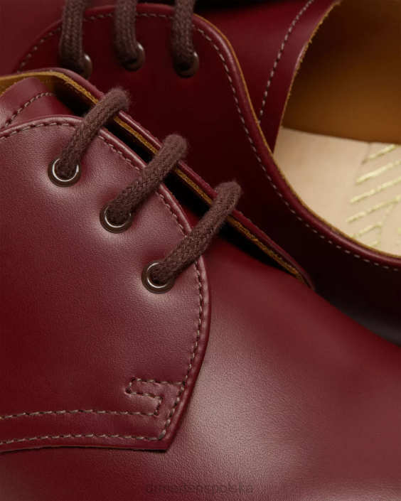 obuwie czerwony kilon F28B283 Buty Oxford z 1461 roku, wyprodukowane w Anglii dla obu płci Dr. Martens