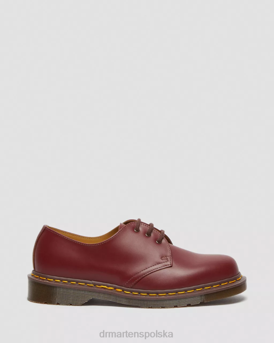 obuwie czerwony kilon F28B283 Buty Oxford z 1461 roku, wyprodukowane w Anglii dla obu płci Dr. Martens