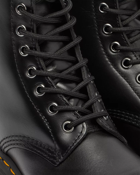 obuwie ciemnoszary atlas F28B202 1460 Serena Sznurowane buty z wyściółką ze sztucznego futra dla obu płci Dr. Martens