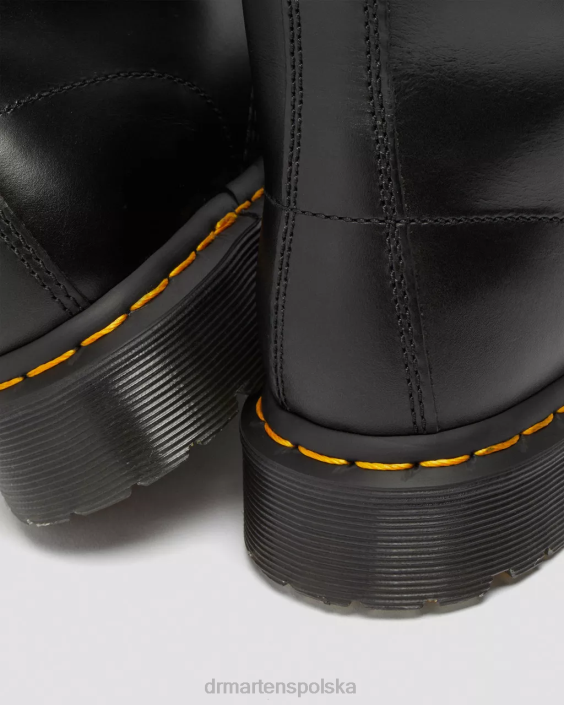 obuwie ciemnoszary atlas F28B202 1460 Serena Sznurowane buty z wyściółką ze sztucznego futra dla obu płci Dr. Martens