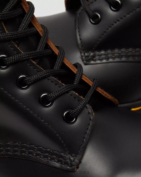 obuwie czarny kilon F28B29 Sznurowane buty vintage 1460, wyprodukowane w Anglii dla obu płci Dr. Martens