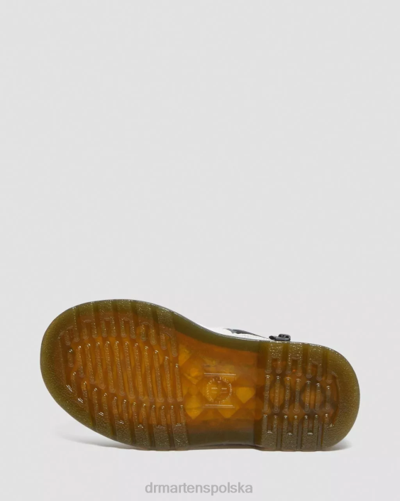 obuwie biały romario F28B410 Skórzane buty Chelsea dla malucha 2976 Dzieci Dr. Martens