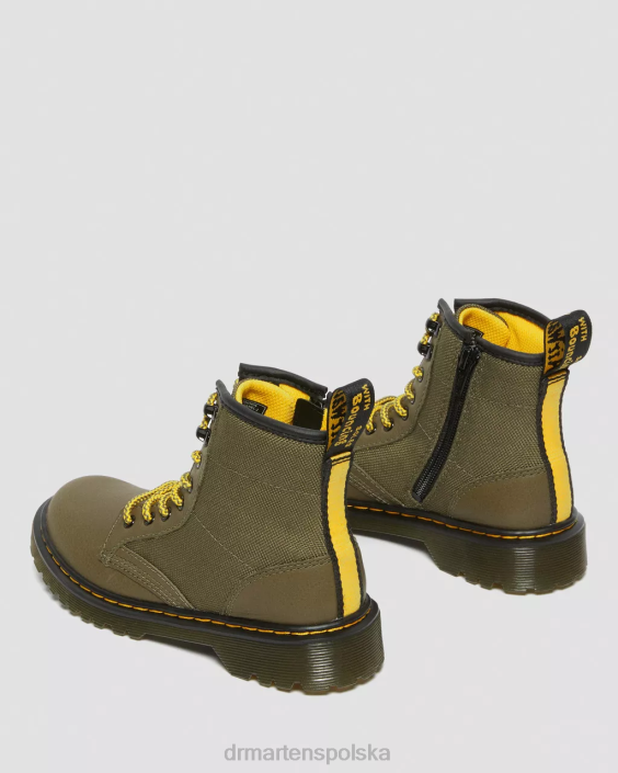 obuwie Olvi F28B444 Skórzane sznurowane buty junior 1460 panelowe Dzieci Dr. Martens