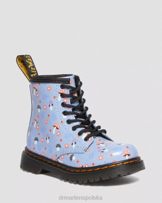 obuwie zen blue Lucido i lampa patentowa F28B412 Sznurowane buty dla malucha 1460 Patent Woodland Dzieci Dr. Martens