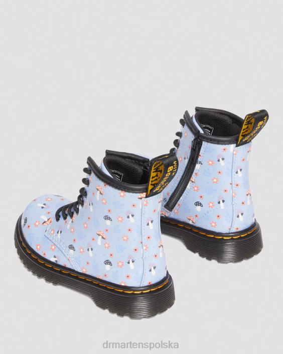 obuwie zen blue Lucido i lampa patentowa F28B412 Sznurowane buty dla malucha 1460 Patent Woodland Dzieci Dr. Martens