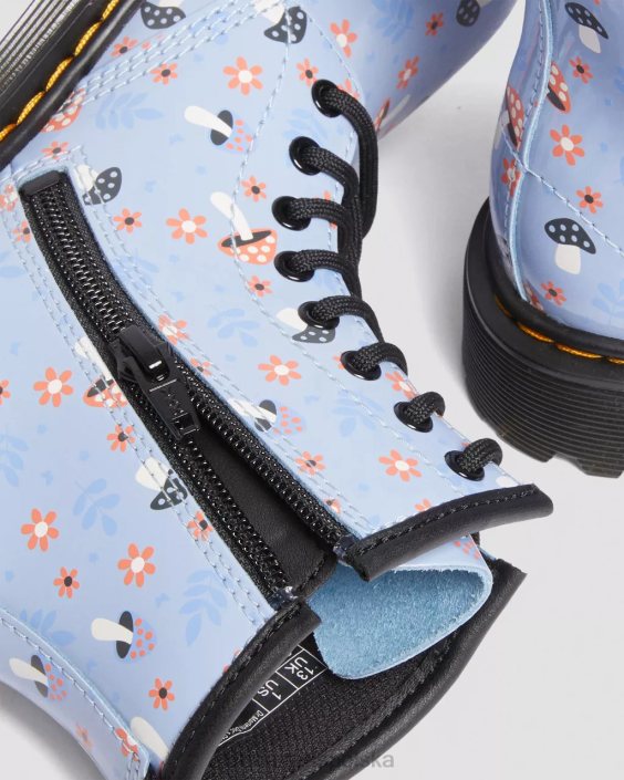 obuwie zen blue Lucido i lampa patentowa F28B456 Sznurowane buty junior 1460 patent woodland Dzieci Dr. Martens