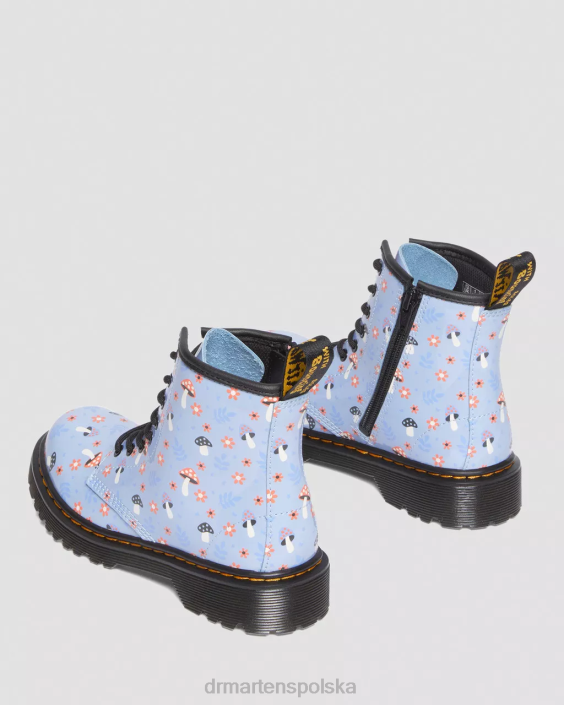 obuwie zen blue Lucido i lampa patentowa F28B456 Sznurowane buty junior 1460 patent woodland Dzieci Dr. Martens