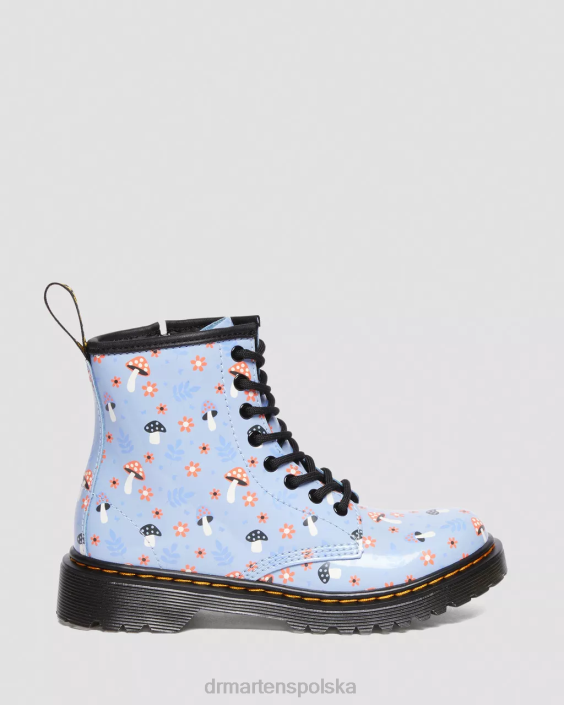 obuwie zen blue Lucido i lampa patentowa F28B456 Sznurowane buty junior 1460 patent woodland Dzieci Dr. Martens