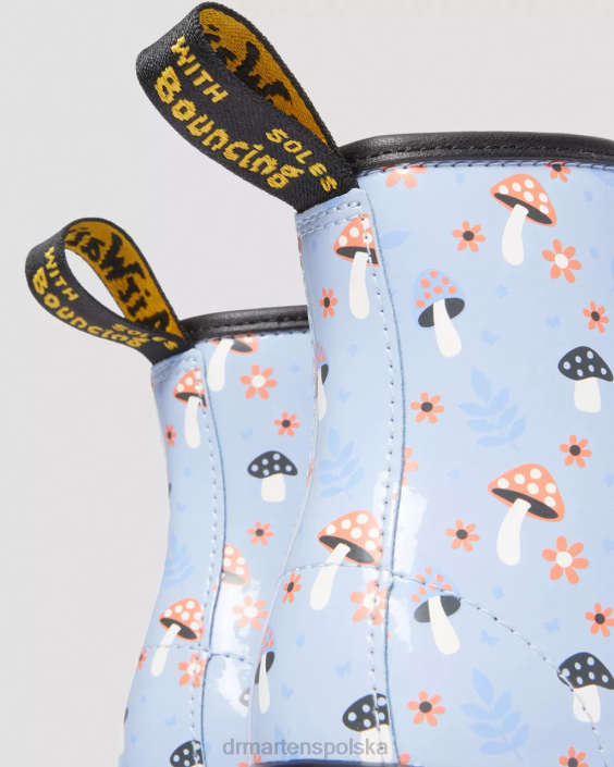 obuwie zen blue Lucido i lampa patentowa F28B456 Sznurowane buty junior 1460 patent woodland Dzieci Dr. Martens