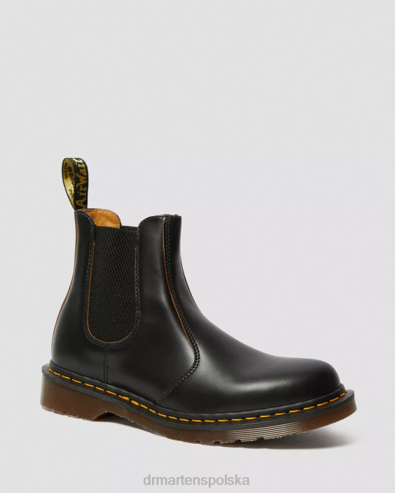 obuwie czarny kilon F28B52 Buty Chelsea z rocznika 2976, wyprodukowane w Anglii kobiety Dr. Martens