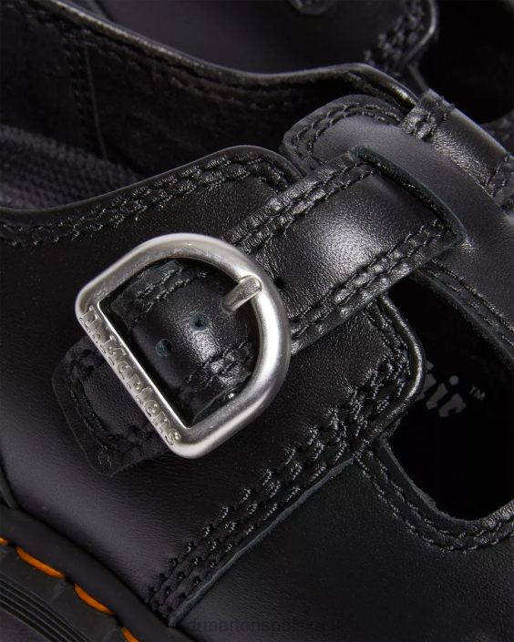 obuwie czarna nappa lux F28B228 Buty Mary Jane na platformie Audrick Nappa Lux kobiety Dr. Martens