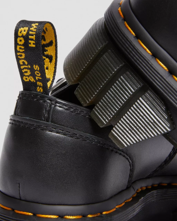 obuwie czarna nappa lux F28B228 Buty Mary Jane na platformie Audrick Nappa Lux kobiety Dr. Martens