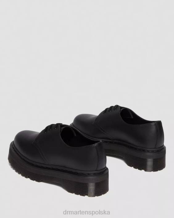 obuwie czarny feliks się ściera F28B223 wegańskie buty na platformie Felix 1461 mono kobiety Dr. Martens