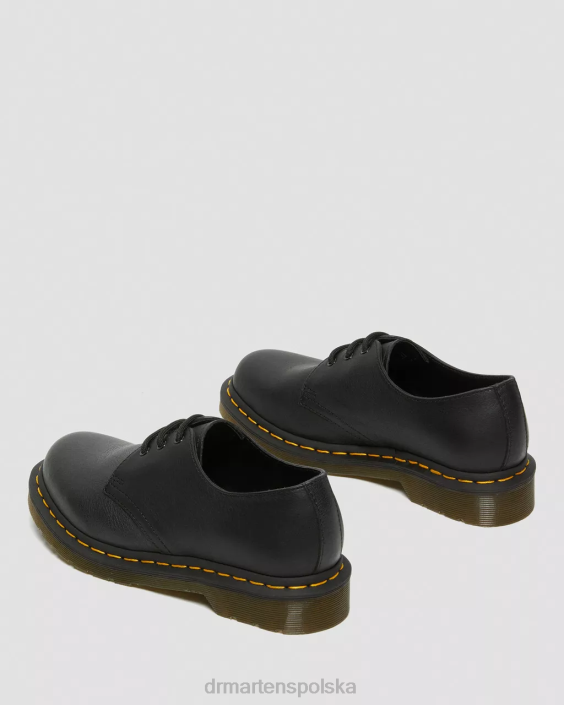 obuwie czarna Wirginia F28B286 Oksfordy ze skóry Virginia 1461 kobiety Dr. Martens