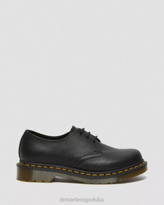 obuwie czarna Wirginia F28B286 Oksfordy ze skóry Virginia 1461 kobiety Dr. Martens