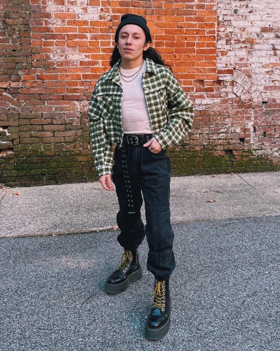 obuwie czarne masło F28B15 platformy startowe jadon max kobiety Dr. Martens