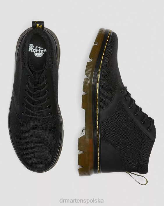 obuwie czarny, bardzo wytrzymały poli i gumowy F28B47 Bonny Poly codzienne buty kobiety Dr. Martens