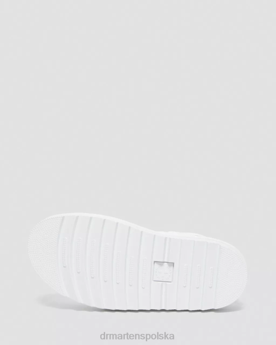 obuwie biała woda F28B352 Sandały Voss Mono Hydro ze skórzanym paskiem kobiety Dr. Martens