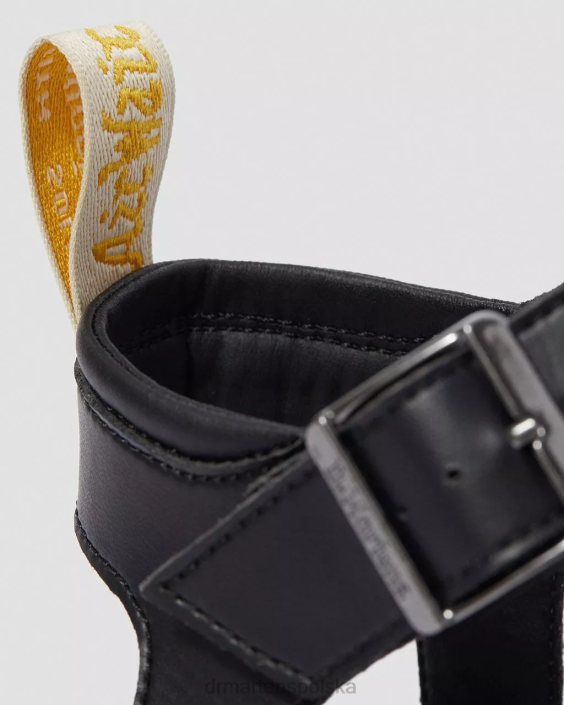 obuwie czarny feliks się ściera F28B248 wegańskie sandały gladiatorki Blaire Felix kobiety Dr. Martens