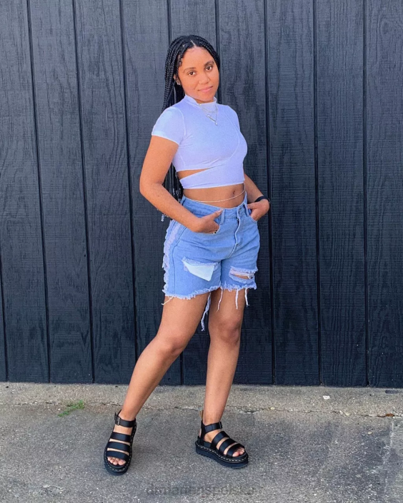 obuwie czarny feliks się ściera F28B248 wegańskie sandały gladiatorki Blaire Felix kobiety Dr. Martens