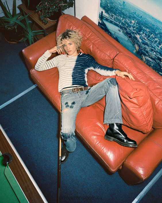 obuwie czarny gładki F28B1 Sznurowane buty z gładkiej skóry 1460 kobiety Dr. Martens