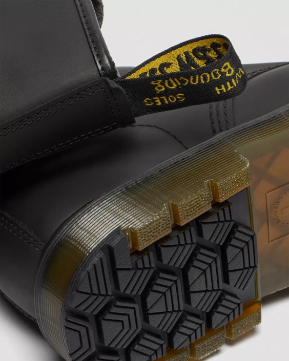 obuwie czarny pług śnieżny F28B87 Sznurowane buty zimowe 1460 dm kobiety Dr. Martens