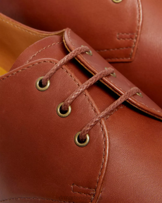 obuwie opalenizna siodłowa Carrara F28B294 Oksfordy ze skóry carrara 1461 kobiety Dr. Martens