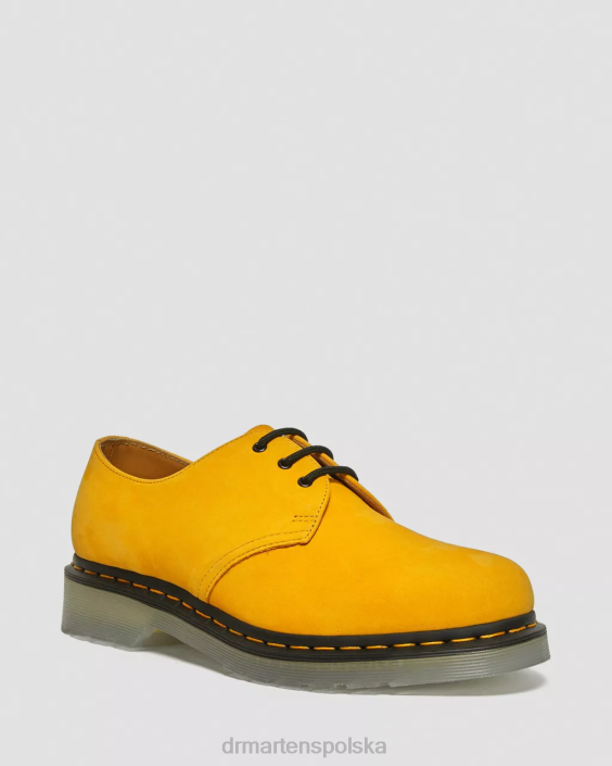 obuwie żółty masło miękkie wp F28B328 1461 Iced II Buttersoft skórzane buty oxford kobiety Dr. Martens