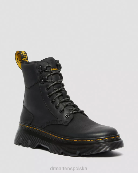 obuwie czarne wyomingi F28B77 Tarik Wyoming skórzane buty użytkowe mężczyźni Dr. Martens