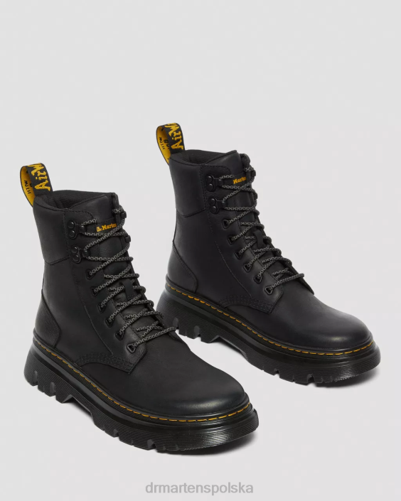 obuwie czarne wyomingi F28B77 Tarik Wyoming skórzane buty użytkowe mężczyźni Dr. Martens