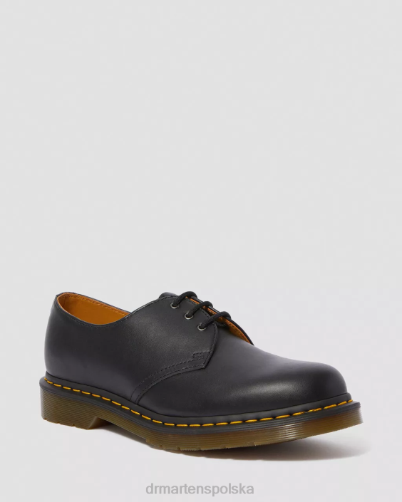 obuwie czarna napa F28B288 Oksfordy 1461 ze skóry nappa mężczyźni Dr. Martens