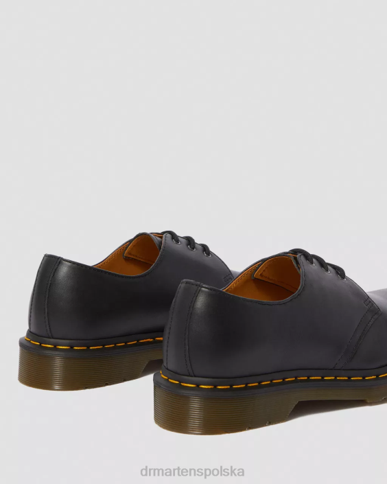 obuwie czarna napa F28B288 Oksfordy 1461 ze skóry nappa mężczyźni Dr. Martens
