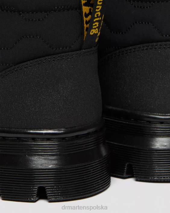 obuwie czarny podwójny oryginał i miękki poli F28B148 Podwójne skórzane buty na co dzień bonny ii mężczyźni Dr. Martens