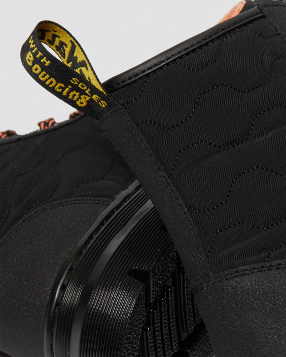 obuwie czarny podwójny oryginał i miękki poli F28B197 Coms ii, podwójne skórzane buty na co dzień mężczyźni Dr. Martens