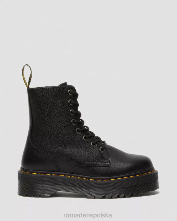 obuwie czarna pisa F28B13 Jadon Boot Piza skórzane platformy mężczyźni Dr. Martens