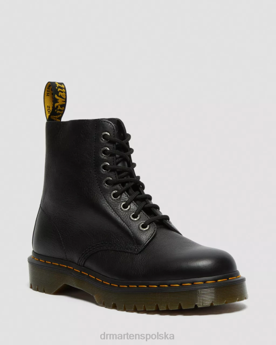obuwie czarna pisa F28B61 Skórzane sznurowane buty pascal bex pisa 1460 mężczyźni Dr. Martens