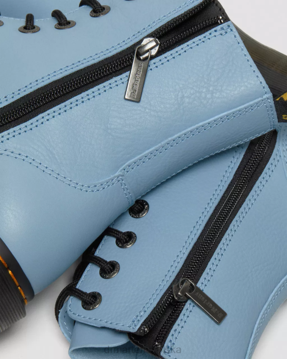 obuwie niebieska pisa F28B130 Jadon Boot Piza skórzane platformy mężczyźni Dr. Martens