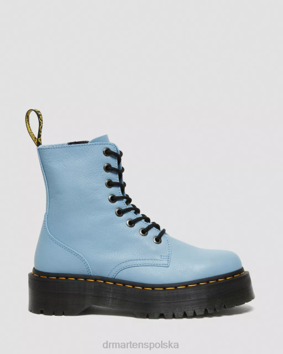obuwie niebieska pisa F28B130 Jadon Boot Piza skórzane platformy mężczyźni Dr. Martens